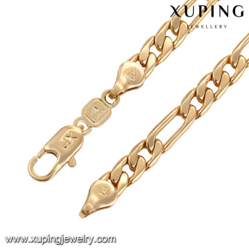 43179-bijoux personnalisés en gros 18k chaînes de femmes en or collier